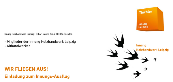 Einladung zum Innungsausflug 2026 nach Halle