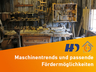 Teaserbild zum Webinar Maschinentrends in der Holzbearbeitung & passende Fördermöglichkeiten