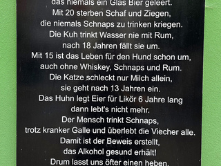 Das könnte zum Motto werden... Das könnte zum Motto werden...